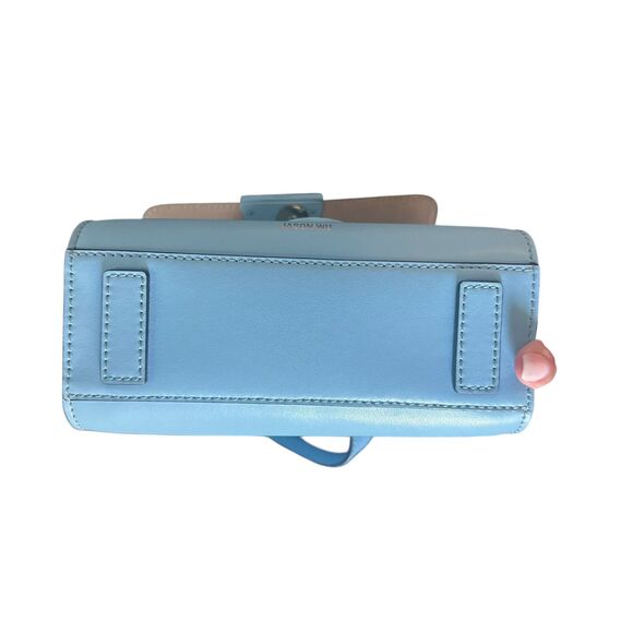JASON WU Leather Micro Satchel Light Blue NWOT - Picture 2 of 5